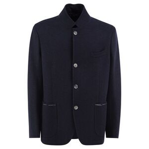 Fedeli Men Damon - Double Flanel Cashmere Blazer